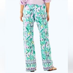 Lilly Pulitzer Multicolor Wide Leg Pants